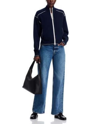 Cashmere Zippered Sweater