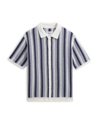 Porto Crochet Short Sleeve Shirt