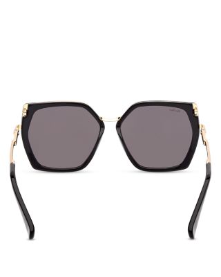 Miller Geometric Sunglasses, 56mm