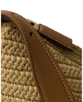 【日本入手困難】Prada Aimee large crochet and leather bag Prada Aimee Large Crochet and Leather Shoulder Bag | Saks