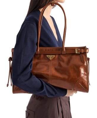 Bonnie Large Convertible Leather Shoulder Handbag