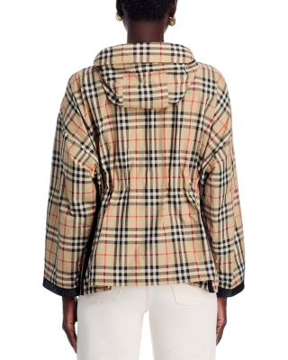 Bacton Check Hooded Jacket