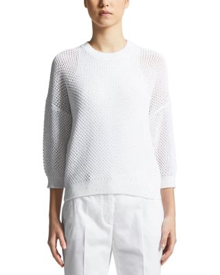 Peserico - Knitted 3/4 Sleeve Sweater