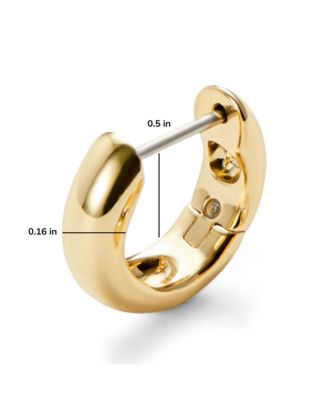 Giulia Bold Huggie Hoops