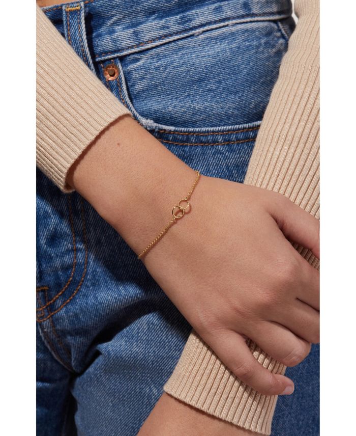 Jill Interlocking Circles Bracelet