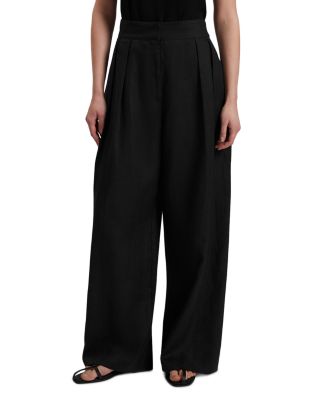 Ted Baker Kyfaat High Waist Linen Pants | Bloomingdale's