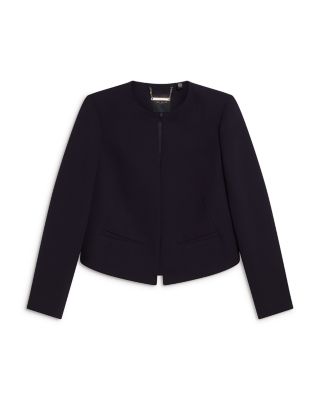 Manabjl Cropped Tailored Jacket