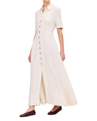 Montauk Linen Maxi Dress