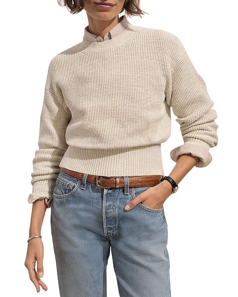 Shop Buck Mason Seafarer Shrunken Crewneck Sweater