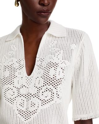 Lennon Split Neck Sweater