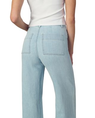 The Mia High Rise Wide-Leg Sweatpants Jeans in Like Minded