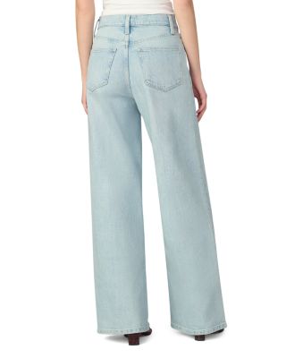 Petites The Mia High Rise Wide Leg Jeans in Breathless