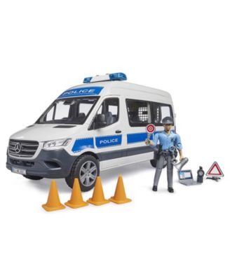 1/16 MB Sprinter Police Emergency Vehicle with Light & Sound Module - Ages 4+ Years