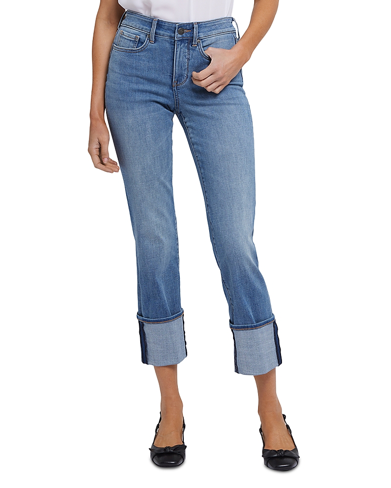 Nydj Marilyn Wide Cuff Straight Leg Jeans