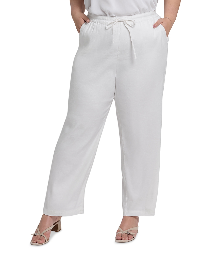 NYDJ PLUS RELAXED DRAWSTRING PULL ON PANTS