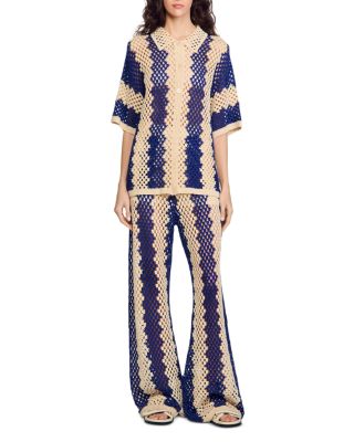 Palmas Collared Cardigan Sweater