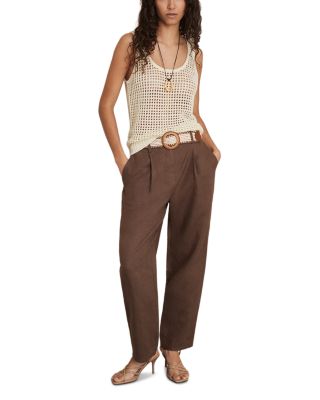 Claudia Linen Knit Tank