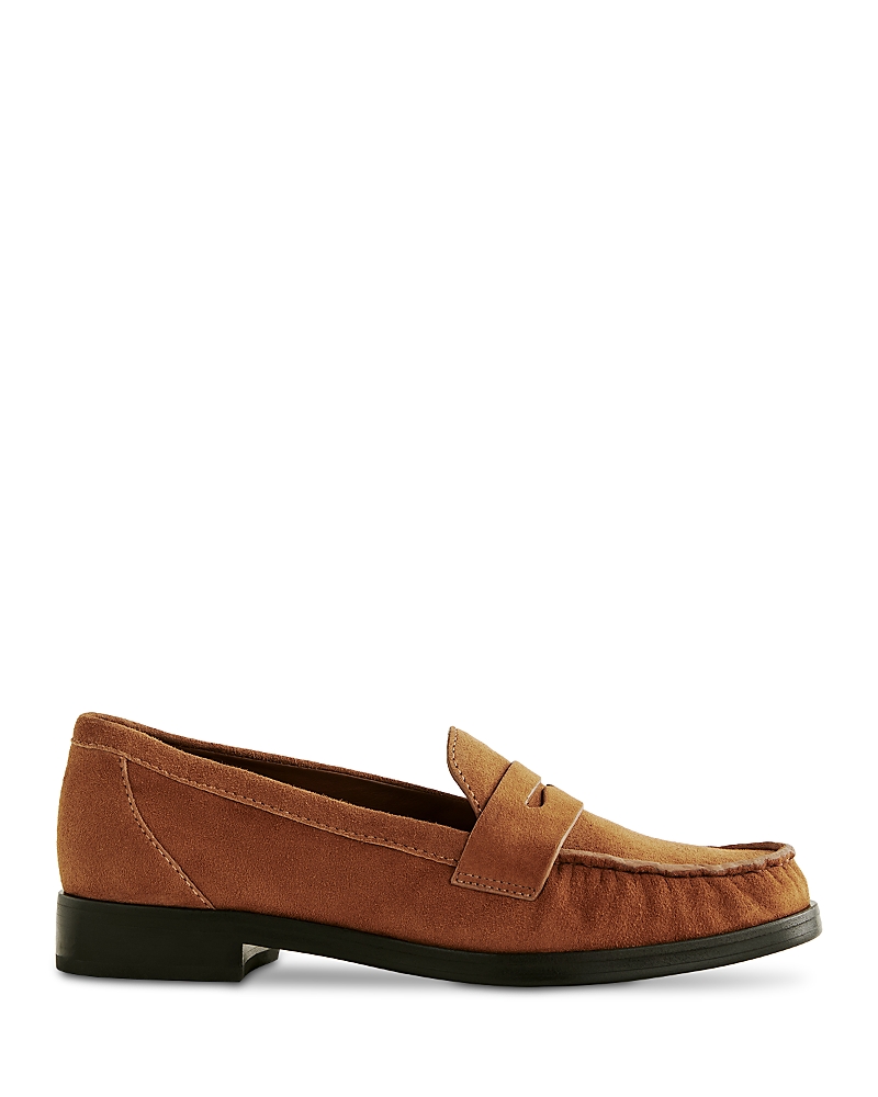 Reformation Women's Ani Ruched Loafer Flats