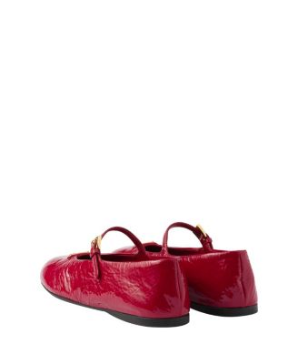  Women's Naplak Patent Leather Ballerinas