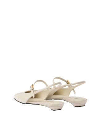  Women's Patent Leather Slingback Ballerinas