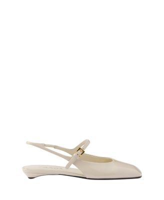  Women's Patent Leather Slingback Ballerinas