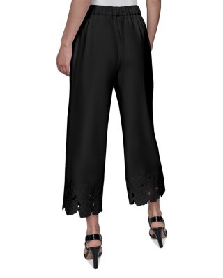 Flora Cut Out Cropped Pants