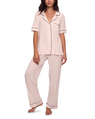 Gisele Short Sleeve Long Pant Pajama Set