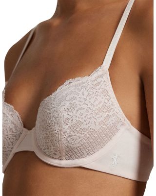 T Shirt Lace Side Demi Bra