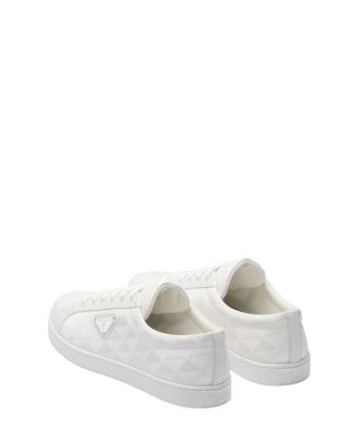 Men's Leather and Re-Nylon Sneakers