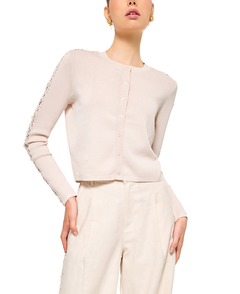 Shop Cami Nyc Garcia Cardigan In Bone
