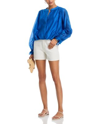 Eyelet Sleeve Top - Exclusive