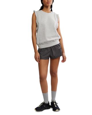Flutter Sleeveless Sweatshirt