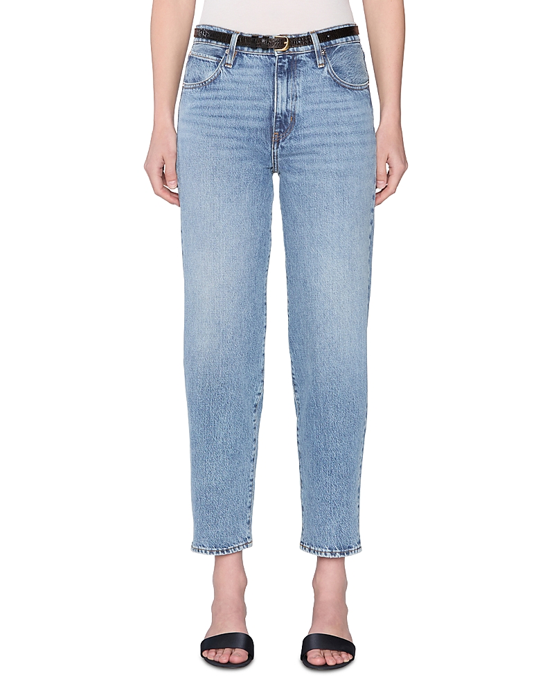 Frame The Candle High Rise Jeans In Seattle In Blue