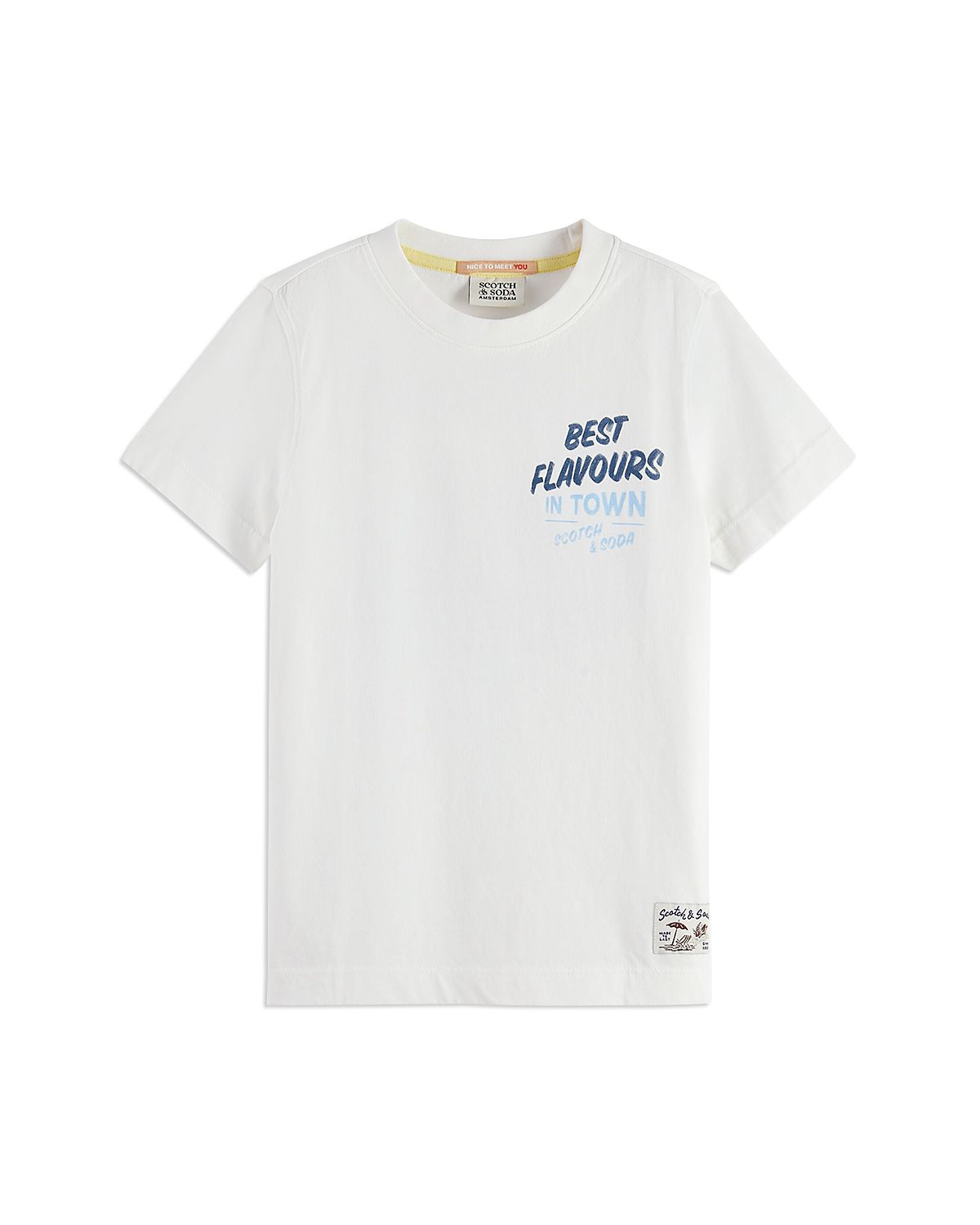 Scotch & Soda Boys' Regular Fit T-Shirt - Little Kid, Big Kid