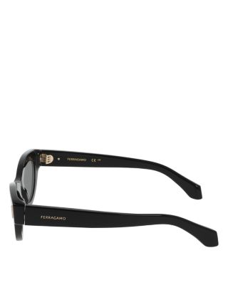 Rivet Cat Eye Sunglasses, 49mm