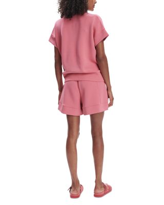 Short Sleeve Sweatshirt & Atrium High Rise Shorts