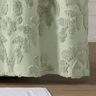 Chenille Laurel Shower Curtain