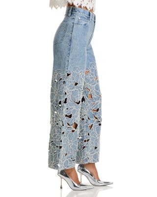 Betty High Rise Straight Leg Jeans in Boca