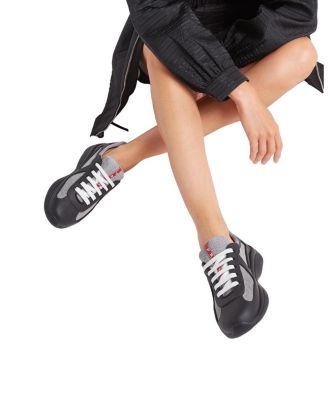 Women's America's Cup Soft Rubber and Bike Fabric Sneakers