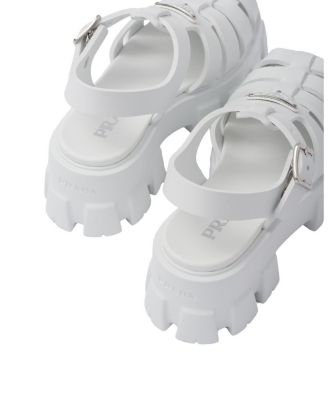  Women's Rubber Monolith Sandals