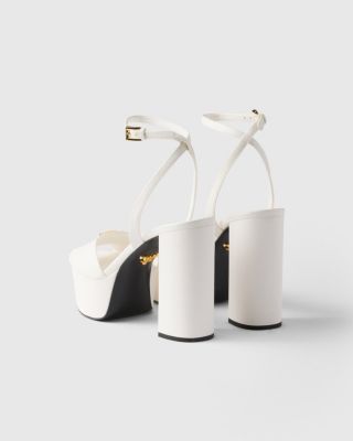  Women's Nappa Leather Platform Sandals