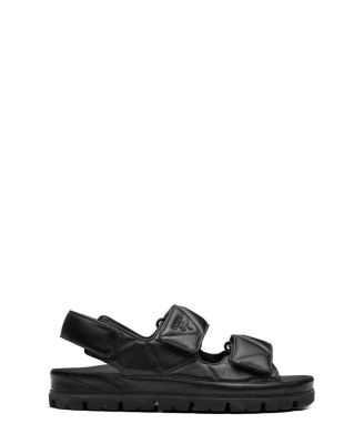 Women's Padded Nappa Leather Sandals