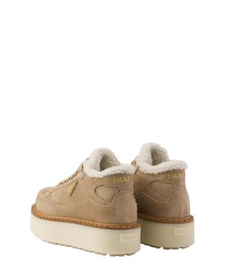 Women's Suede Mid-Top Sneakers
