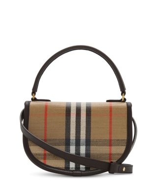 ハンドバッグ Burberry Printed Canvas Mini Highlands Handbag Burberry Mini Highlands Bag | Bloomingdale's