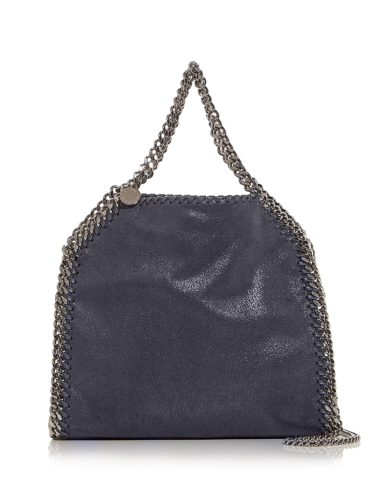 Stella Mccartney Falabella Mini Tote In Blue