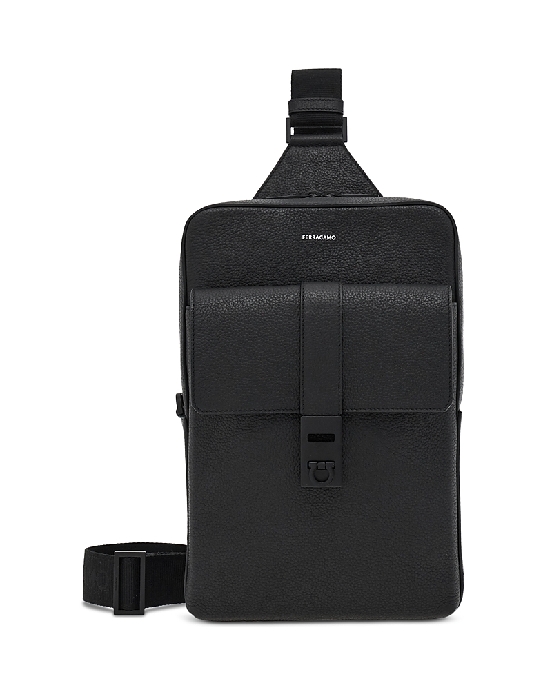Shop Ferragamo Twins Crossbody Bag