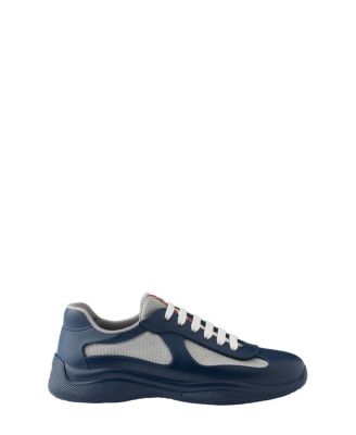 Men's America's Cup Soft Rubber and Bike Fabric Sneakers