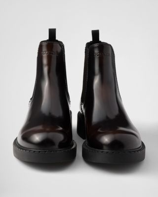 Men's Brushed Leather Chelsea Boots