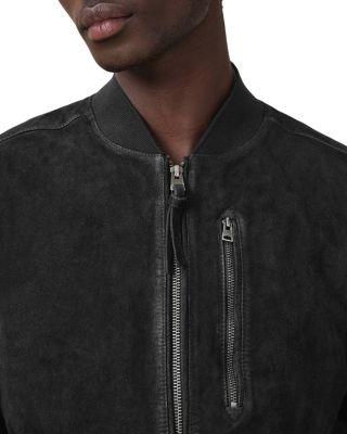 Kemble Suede Bomber Jacket