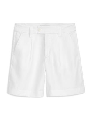 Luna Pleated Linen Shorts